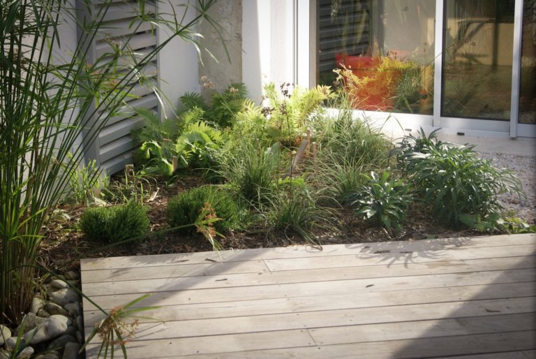 Réalisation de terrasse à Sarlat en Dordogne