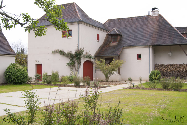 Aménagement de jardin dans le Lot 
Architecte paysagiste à Martel