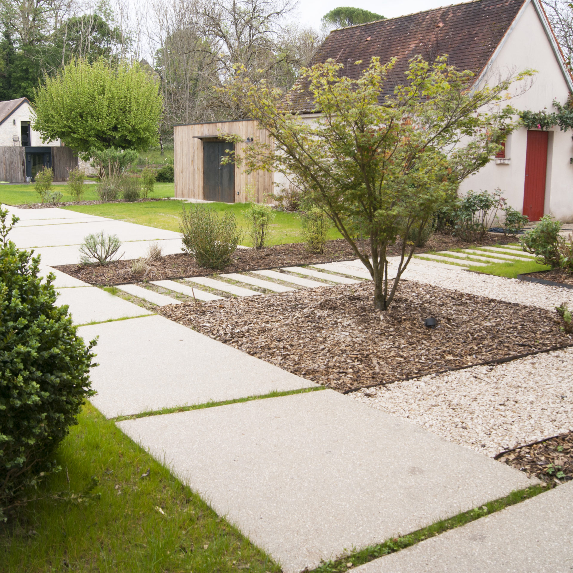 Un jardin dans le Lot